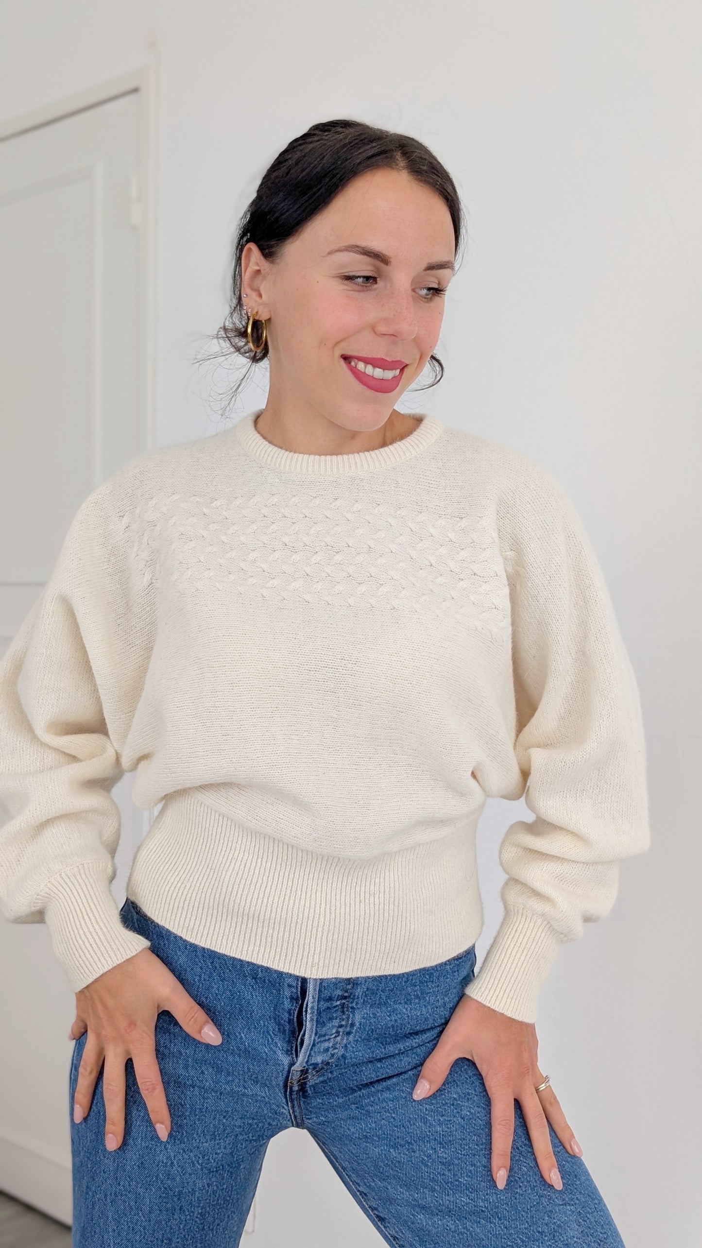 Pull laine et angora du 34 au 44