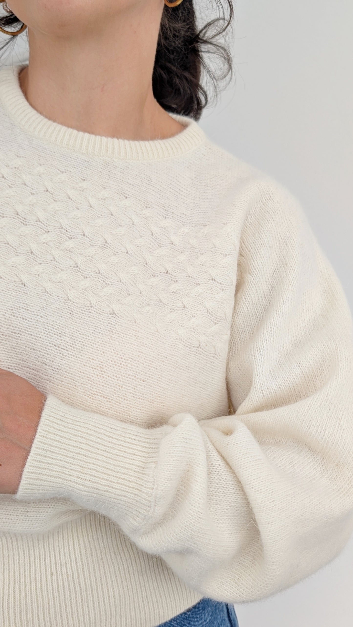 Pull laine et angora du 34 au 44