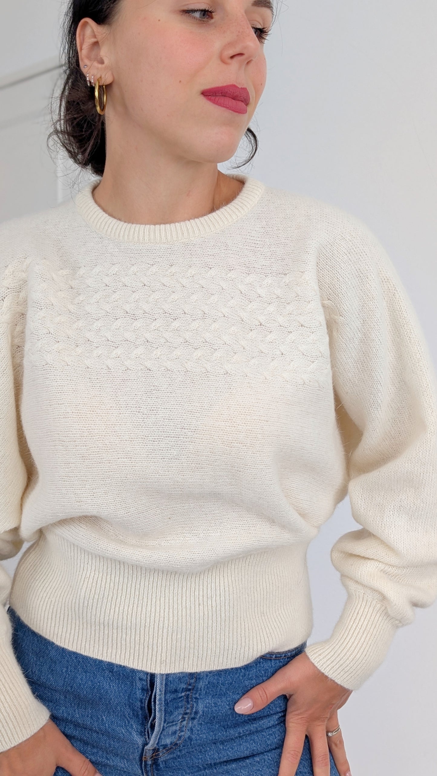 Pull laine et angora du 34 au 44