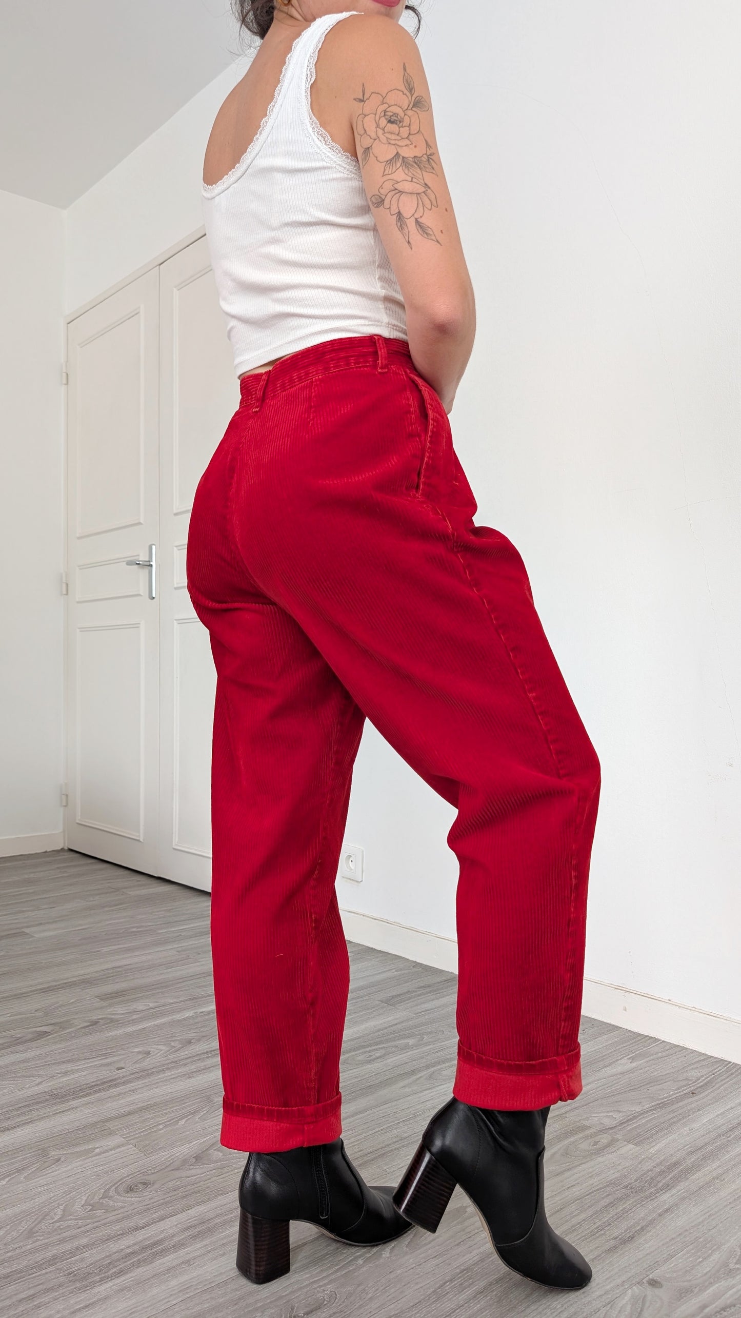 Pantalon velours 80s T36