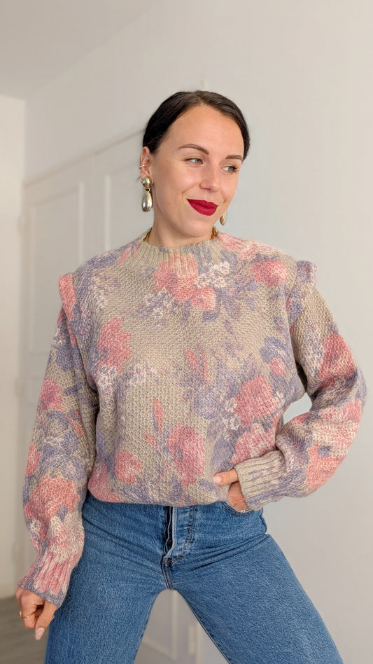 Pull laine fait main T40-42