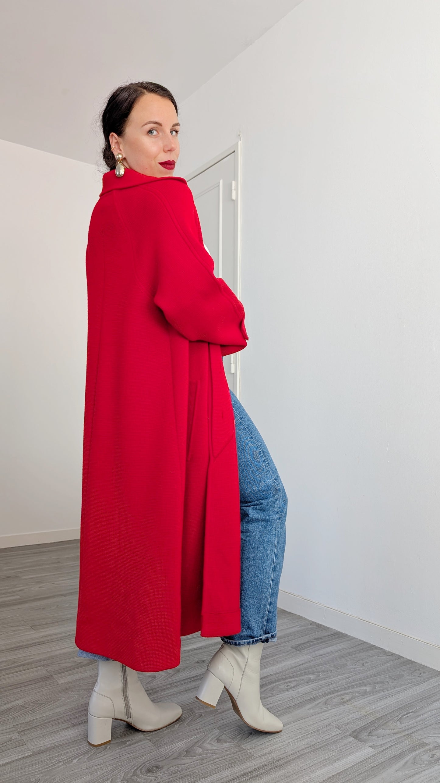 Cardigan pure laine épaisse du 34 au 40