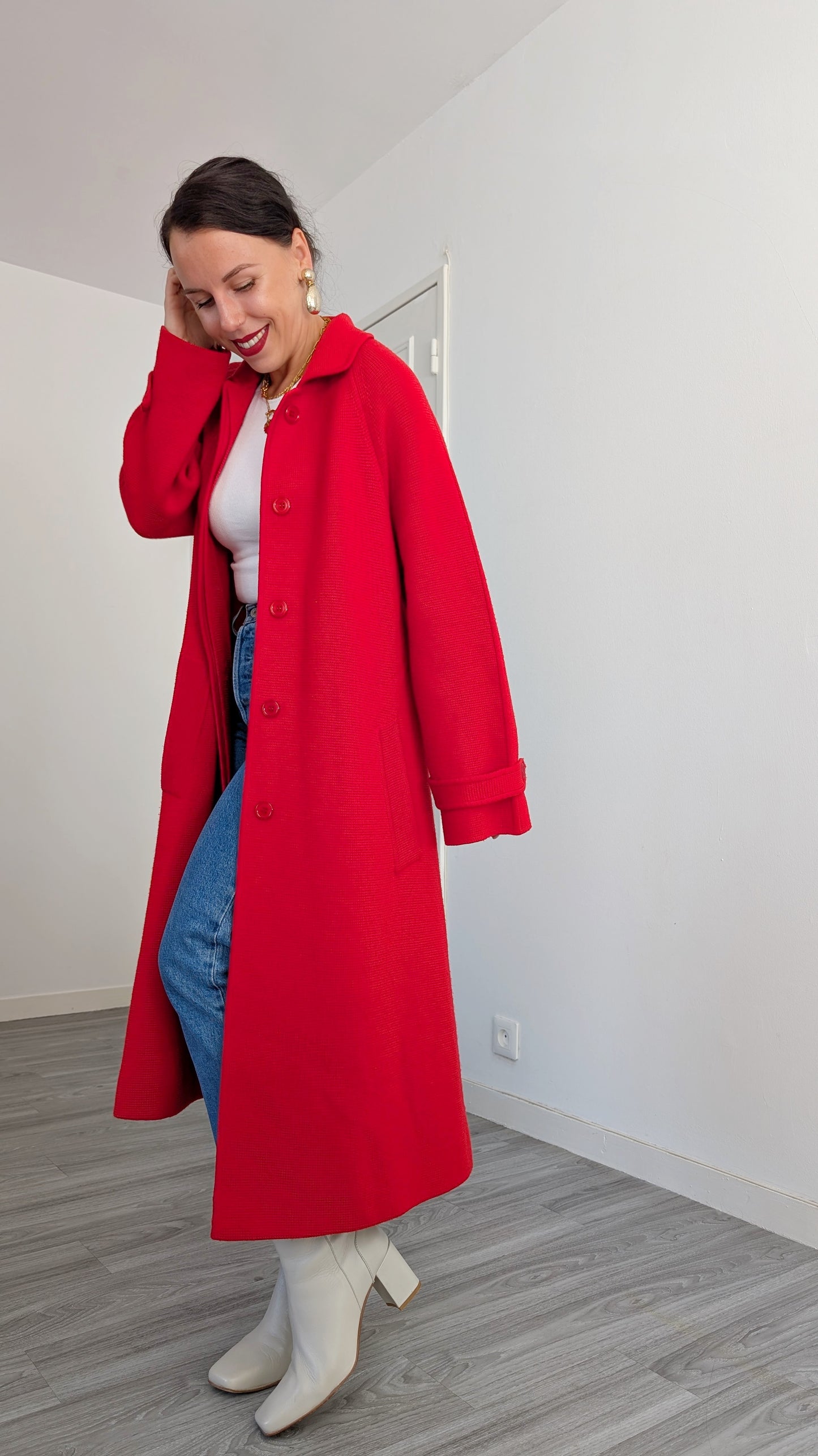Cardigan pure laine épaisse du 34 au 40