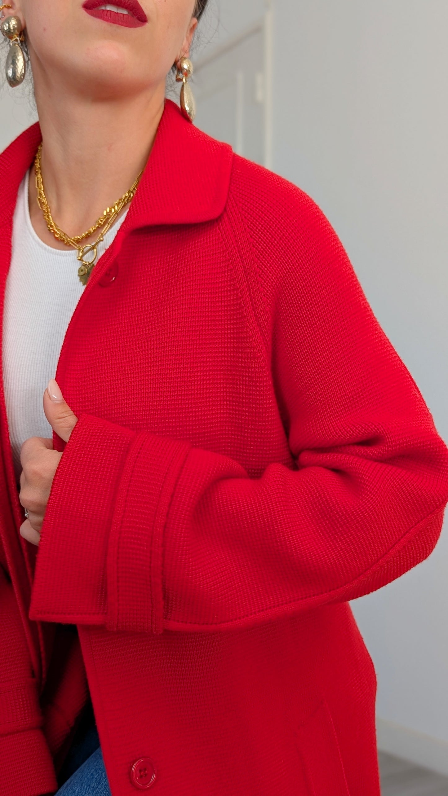 Cardigan pure laine épaisse du 34 au 40