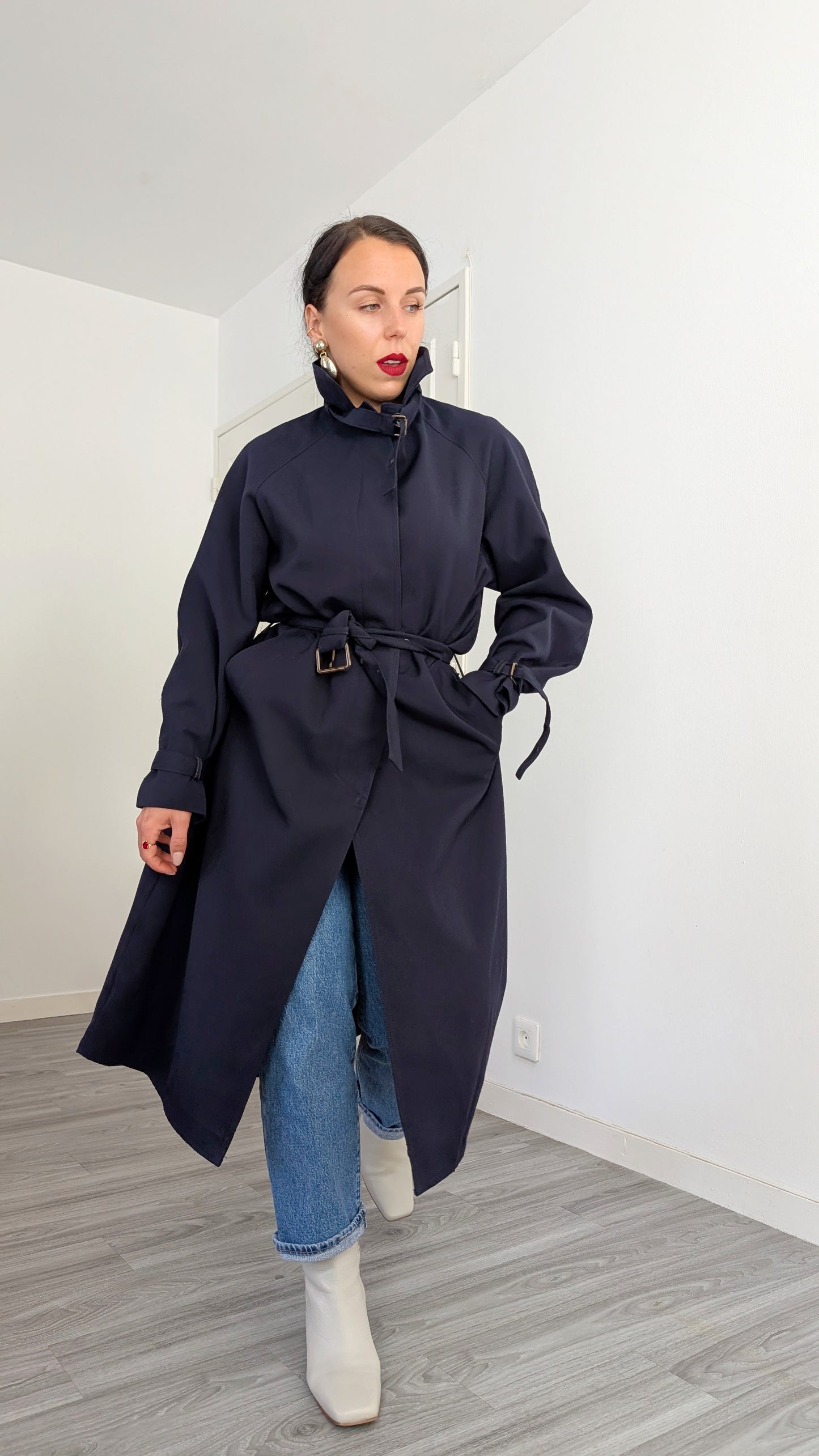 Trench laine T38-40