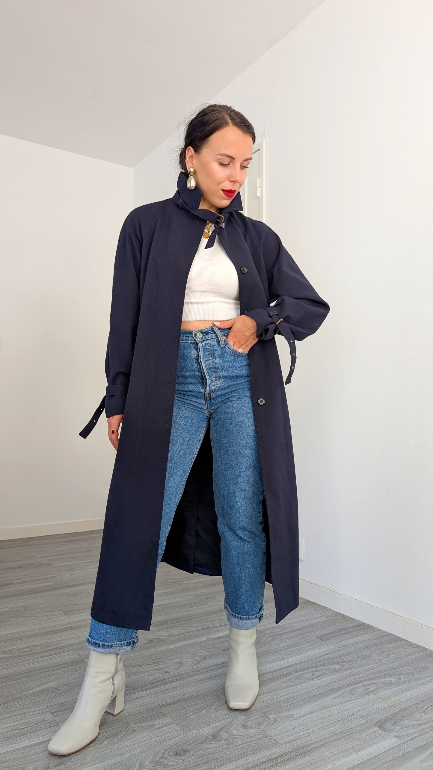 Trench laine T38-40