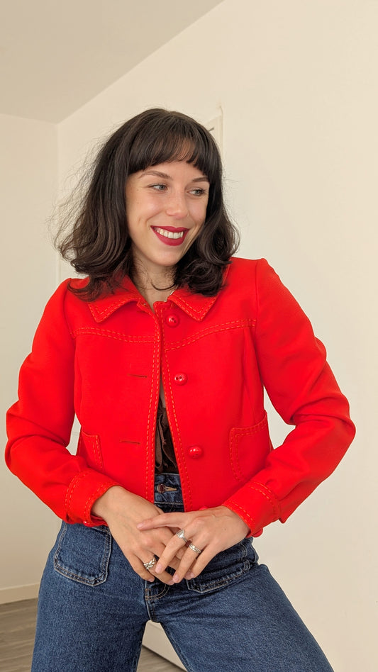 Veste laine 1960 T36