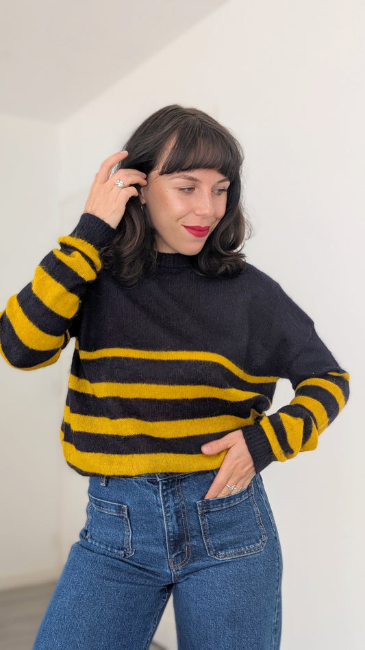 Pull baby alpaca et superkid mohair T40-42