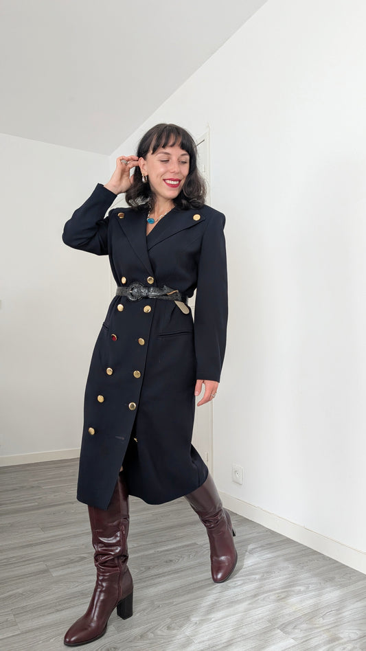 Robe/veste Louis Féraud laine T38