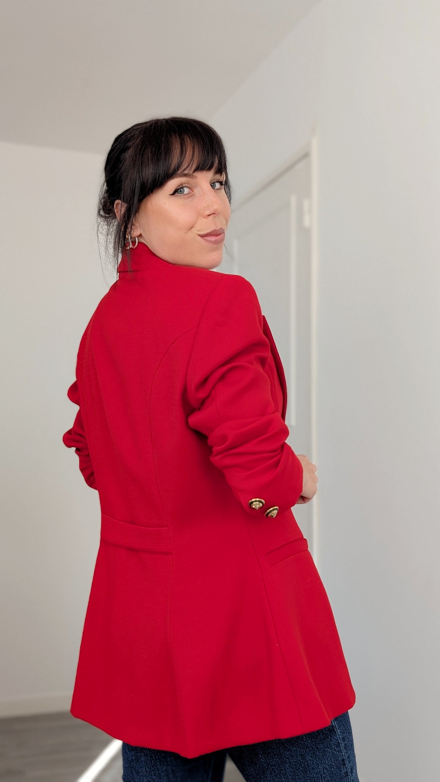 Blazer laine 80s T38