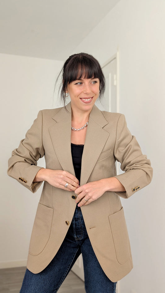 Blazer 70s laine T38-40