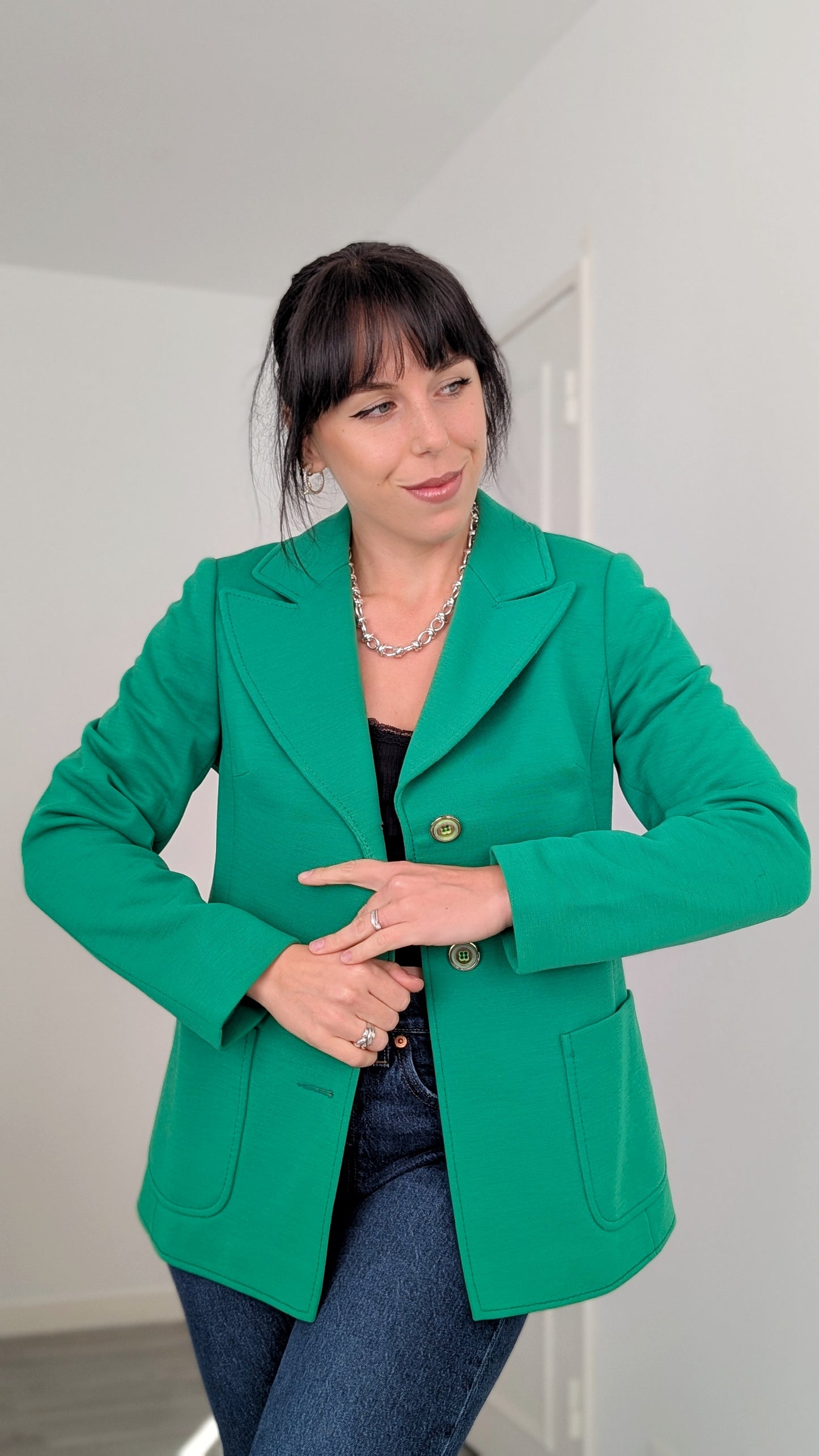 Blazer laine 70s T36