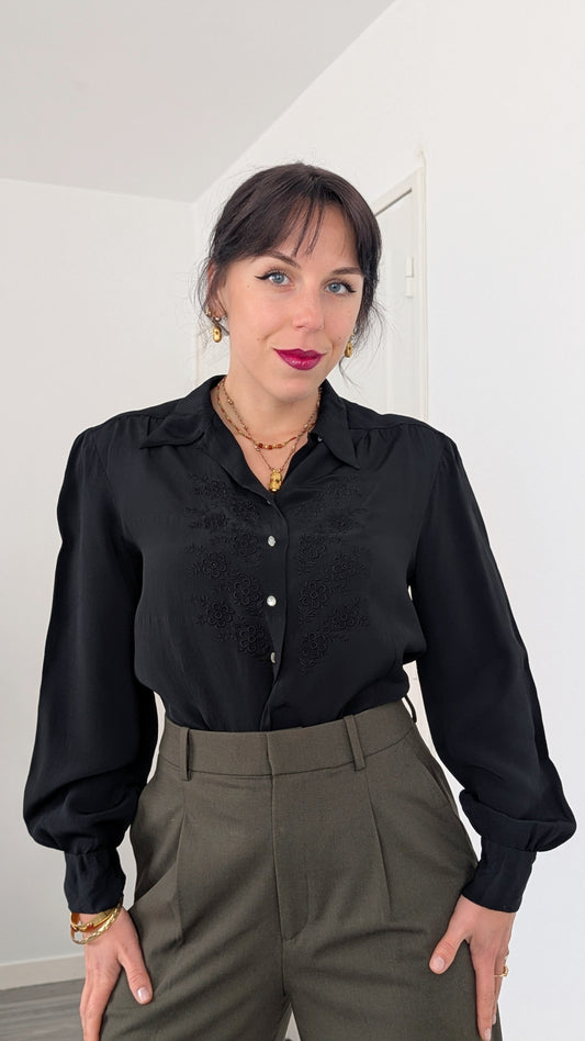 Blouse 50s viscose T36-38