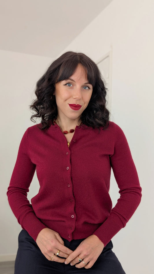 Cardigan cachemire T34