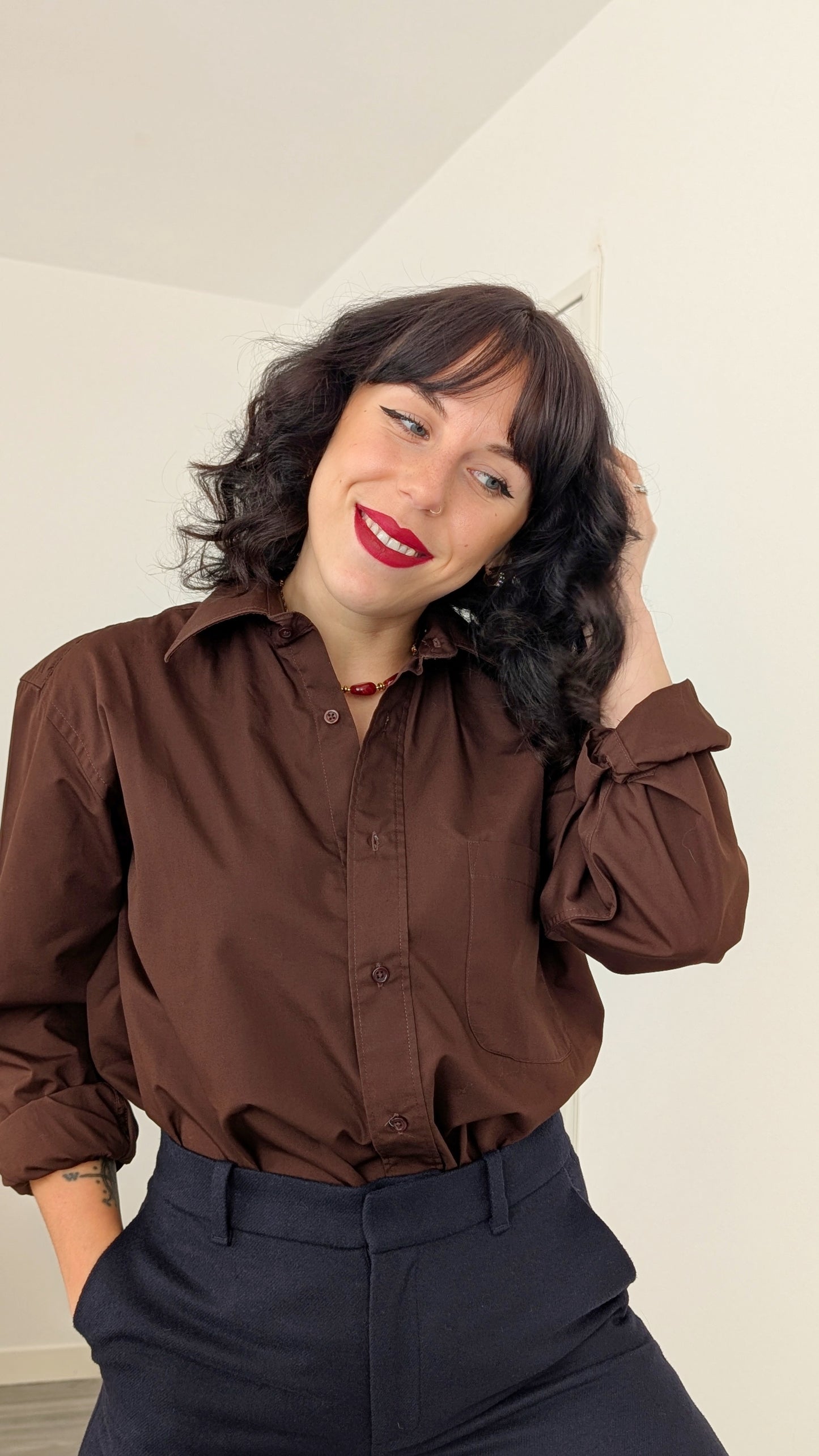 Chemise coton jusqu'à T44