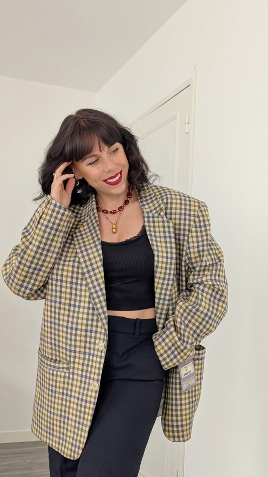 Blazer 80s laine neuf T42-44