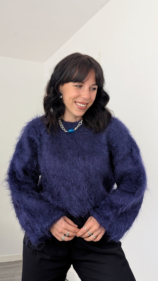 Pull mohair 80s du 34 au 44