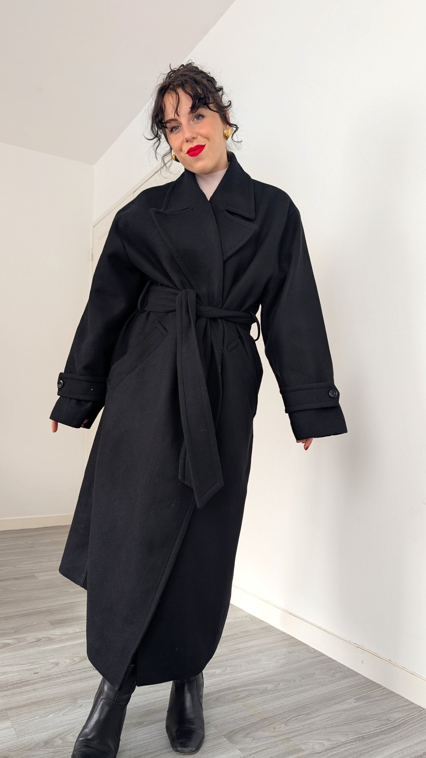 Manteau laine 2nde main T42