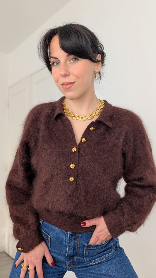 Pull laine et angora T38-40