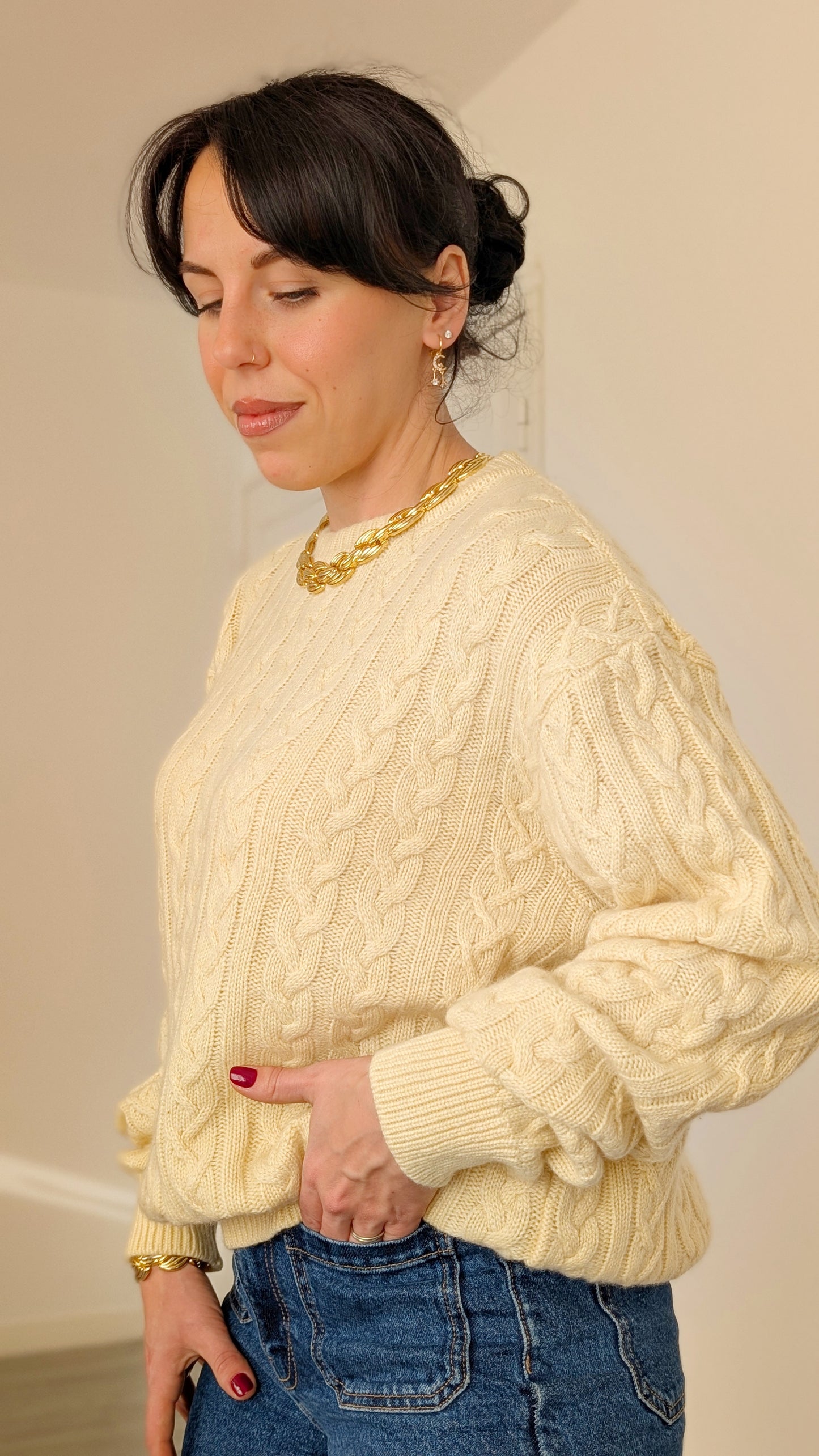 Pull cachemire T42-44