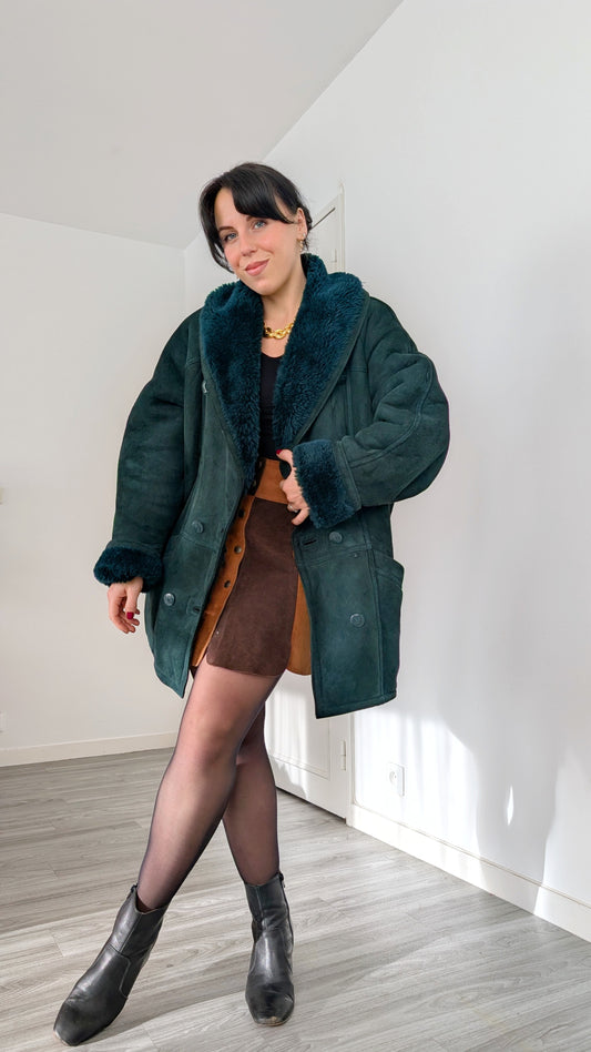 Veste peau lainée du 34 au 40