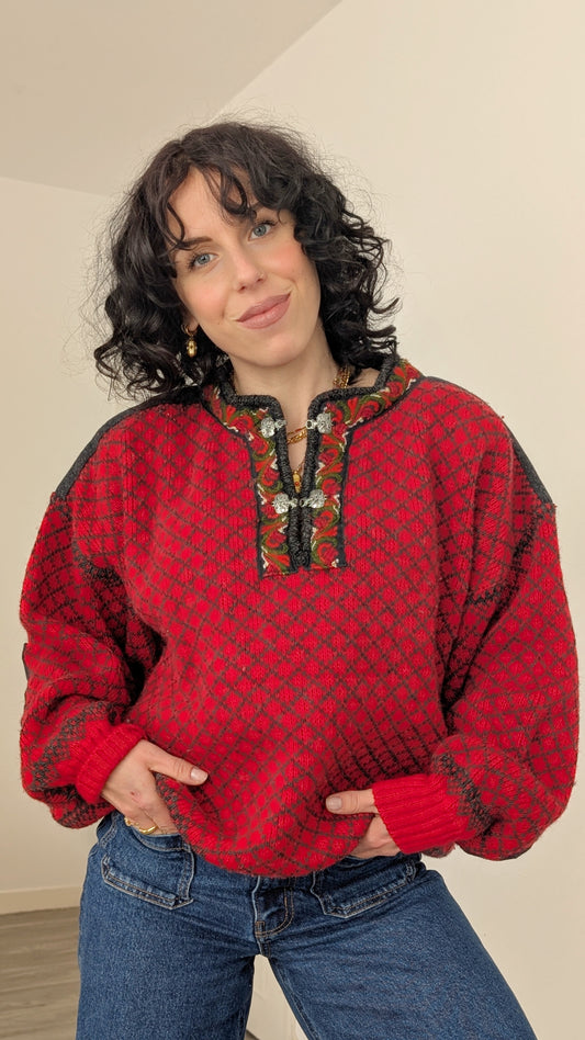 Pull norvégien pure laine du 34 au 44