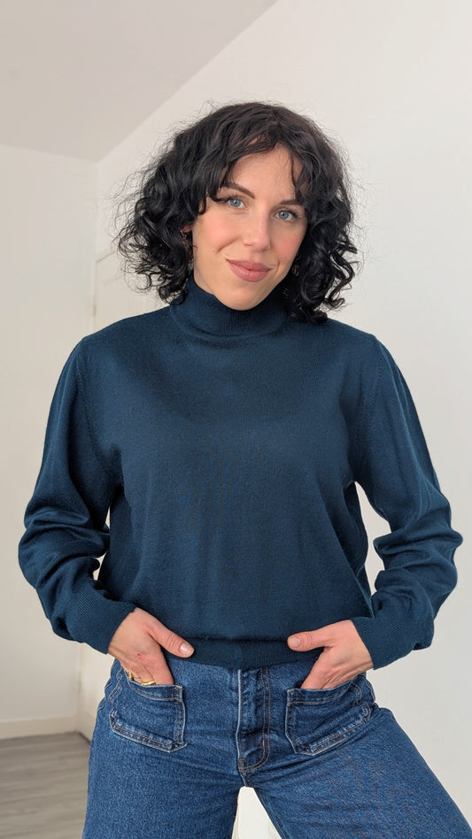 Pull col montant laine douce T38-40