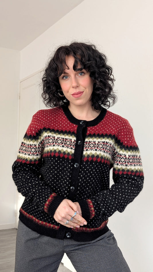 Pull d'hiver pure laine T36/38