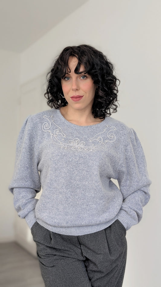 Pull angora 80s T38-40