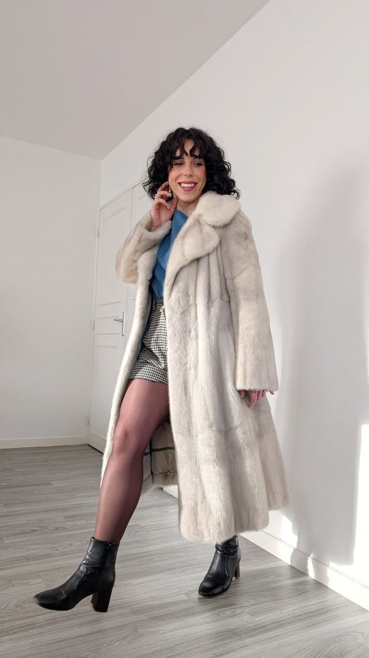 Magnifique fourrure vison 60s T38