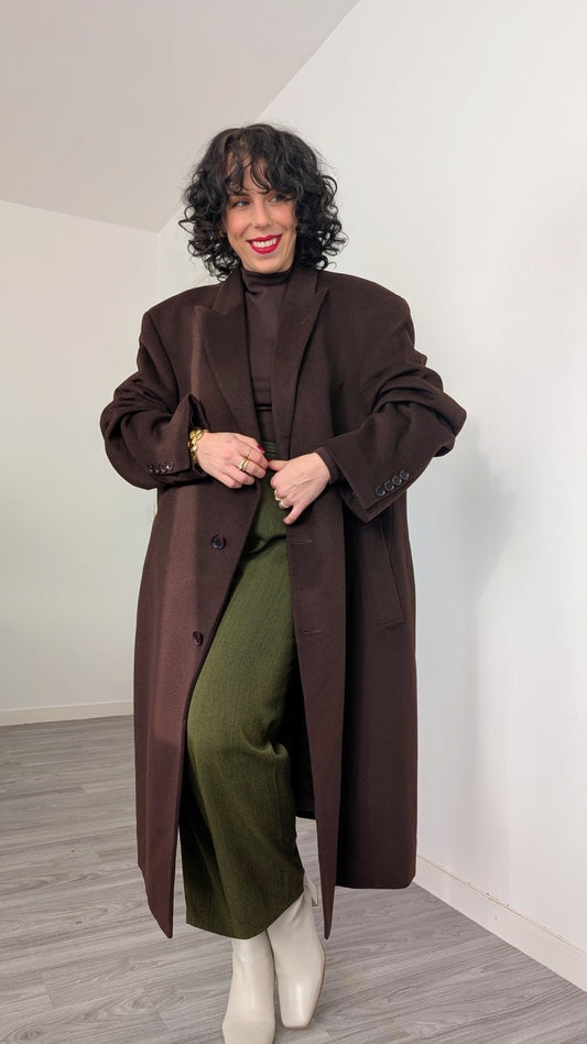 Manteau masculin laine et cachemire Calvin Klein T42-44