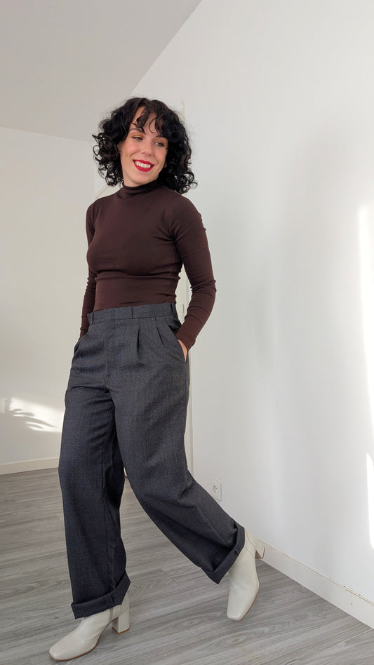 Pantalon masculin à pinces T36