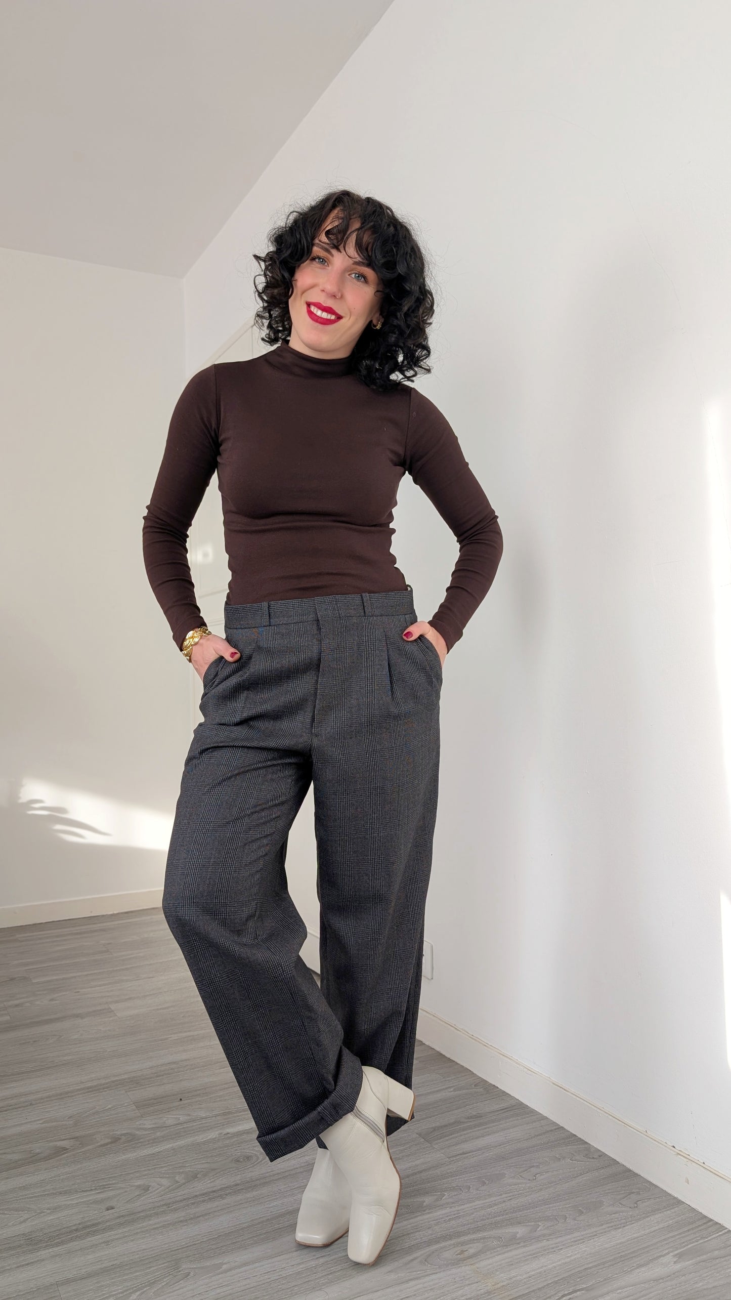 Pantalon masculin à pinces T36