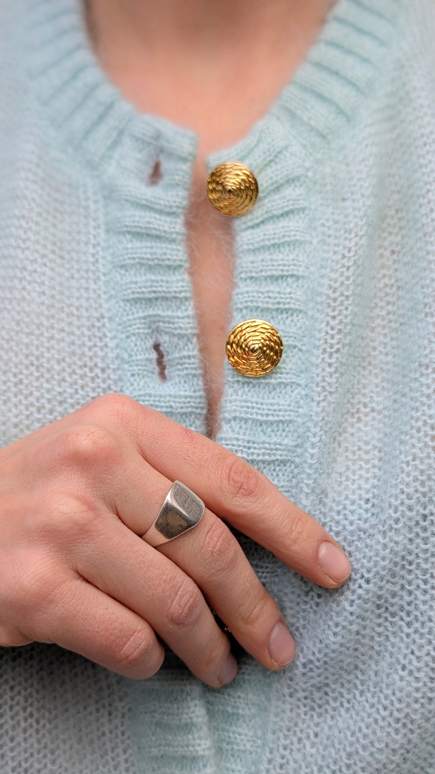 Cardigan super kid mohair 80s du 34 au 44