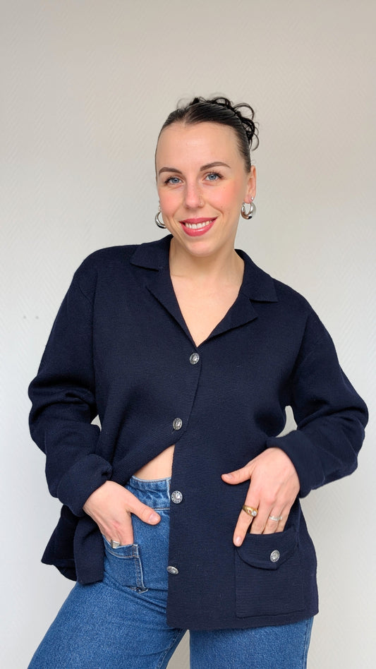 Cardigan laine mérinos T40-42