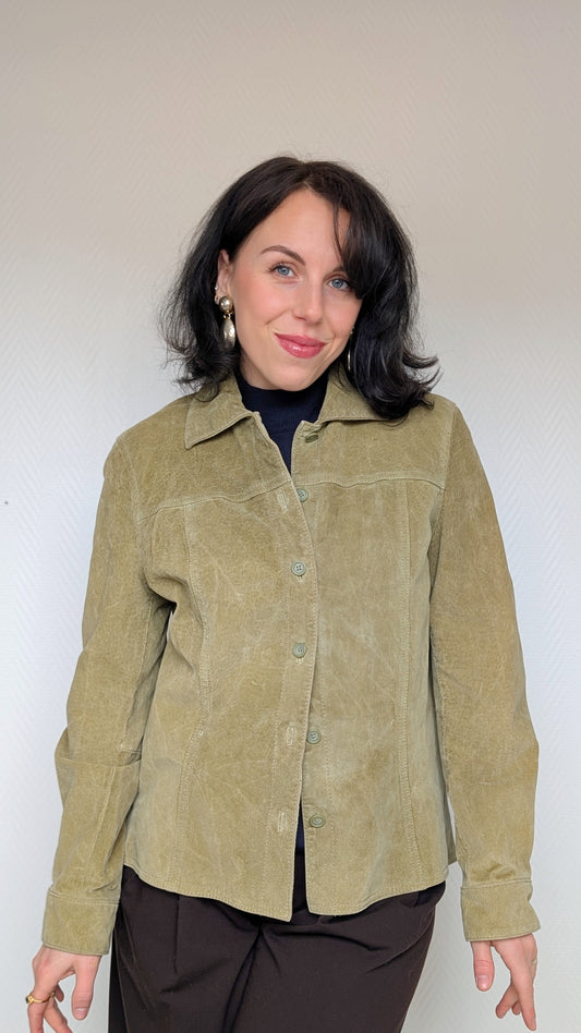 Veste/surchemise en daim T36-38