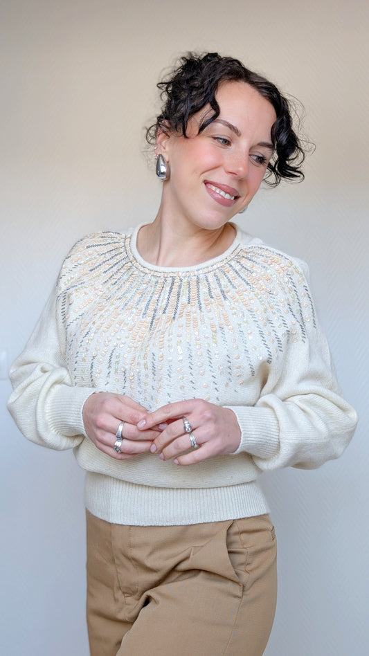 Pull laine et angora 80s T40-42