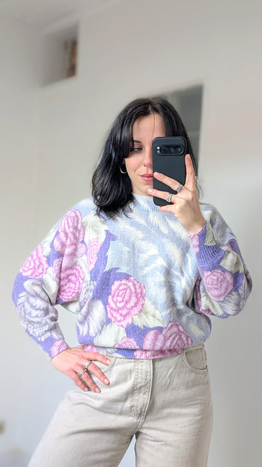 Pull laine et angora 80s T40-42