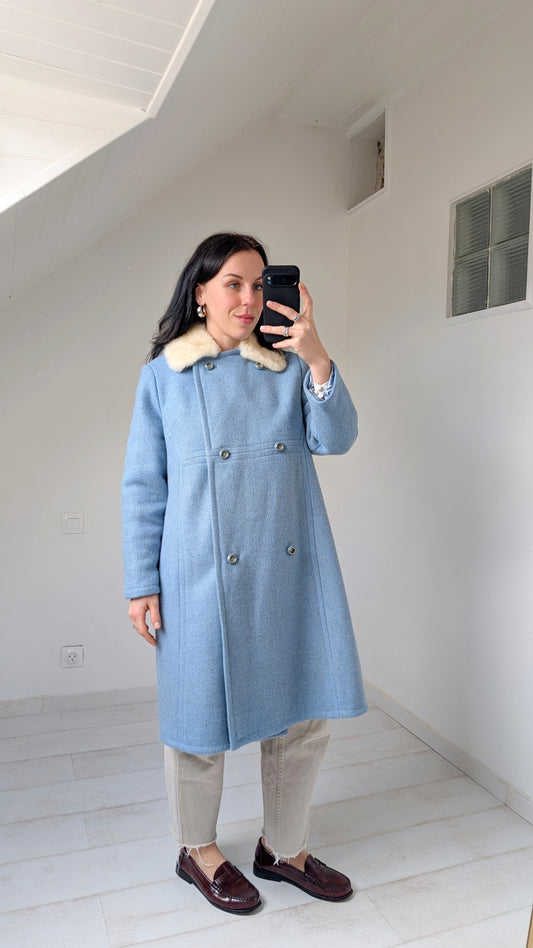 Manteau 1960 laine T36