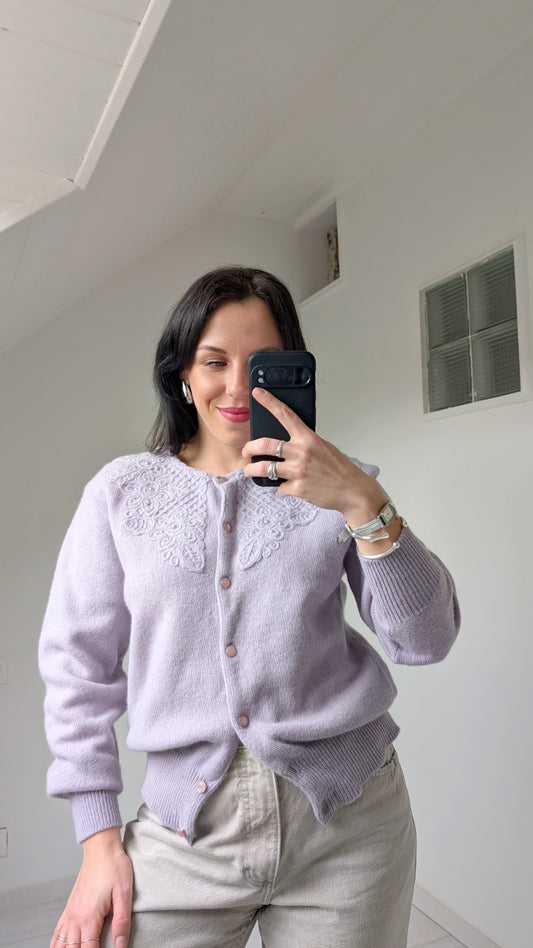 Cardigan angora 80 T38-40