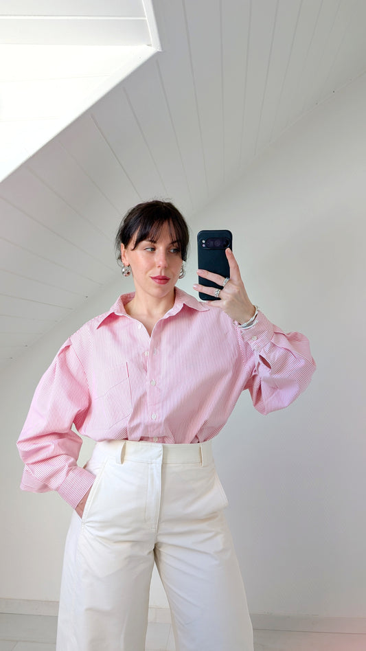 Chemise rayée coton T40-42