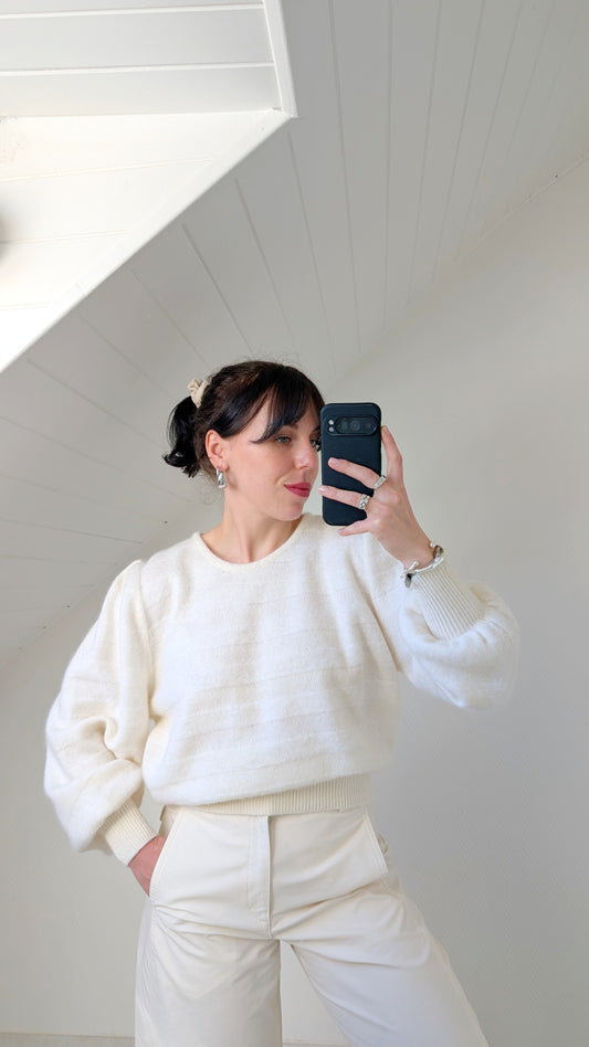 Pull laine et angora 80s du 34 au 42