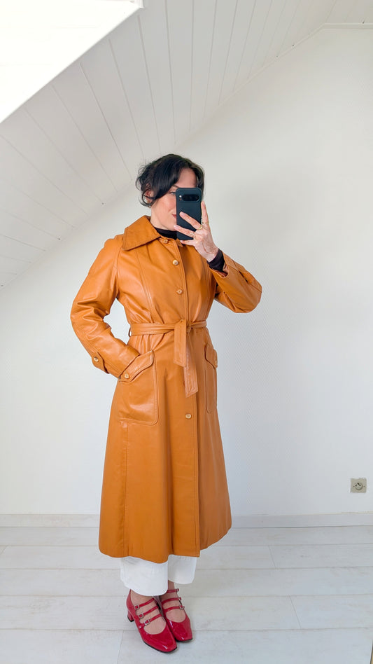 Trench cuir 1970 T36