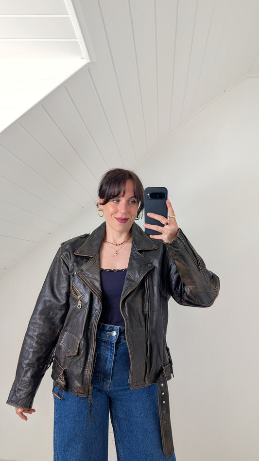 Perfecto cuir 80s T40-42