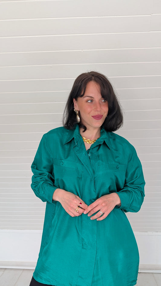 Blouse soie 1980 du 34 au 44