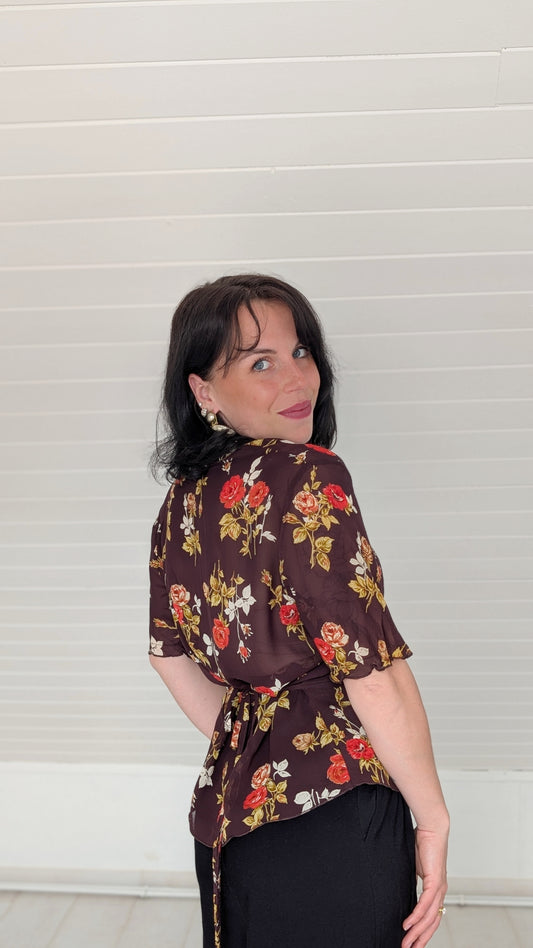 Blouse viscose 1990 T38