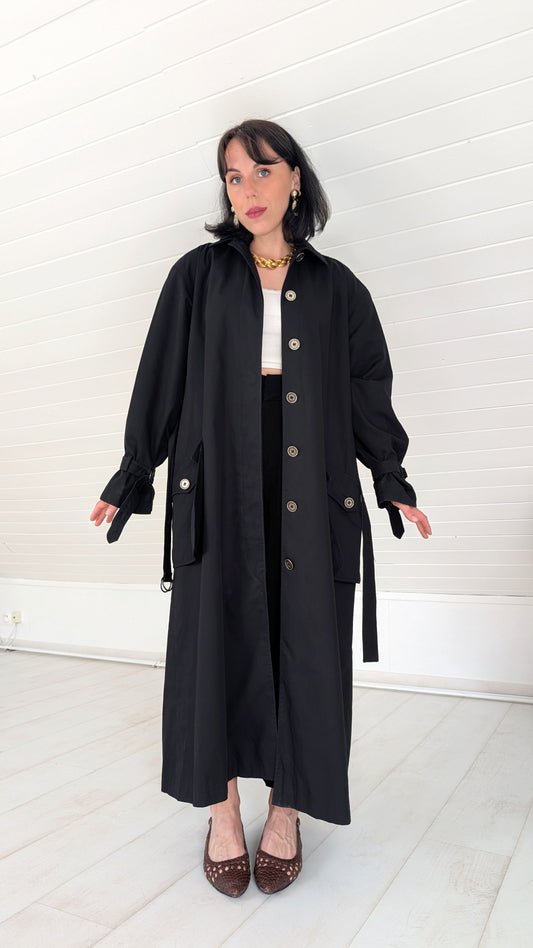 Trench long ample 1980 du 34 au 44