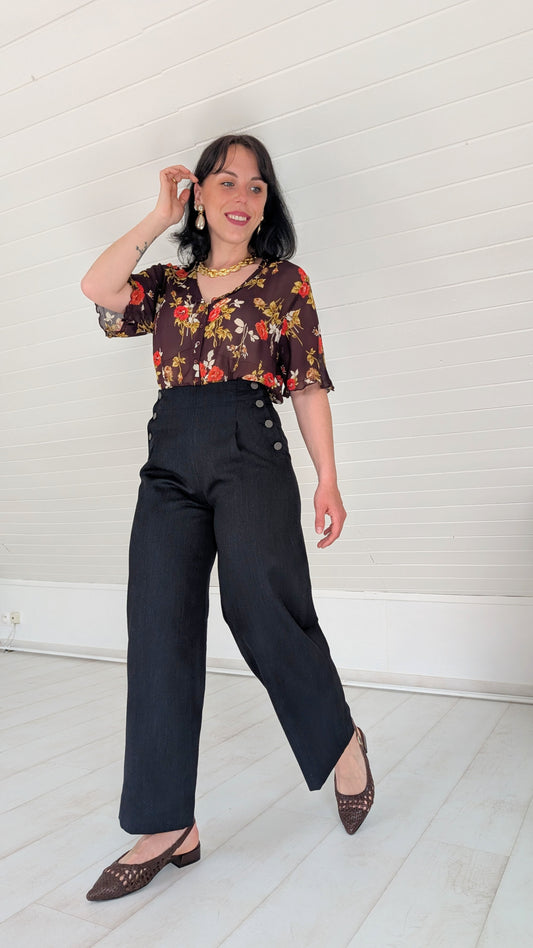 Pantalon taille haute T34