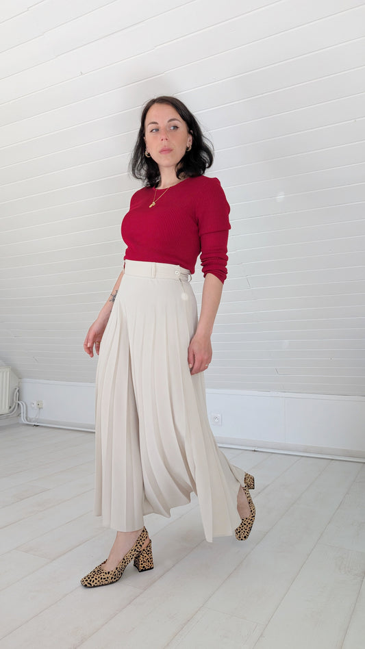 Jupe 90s midi T36