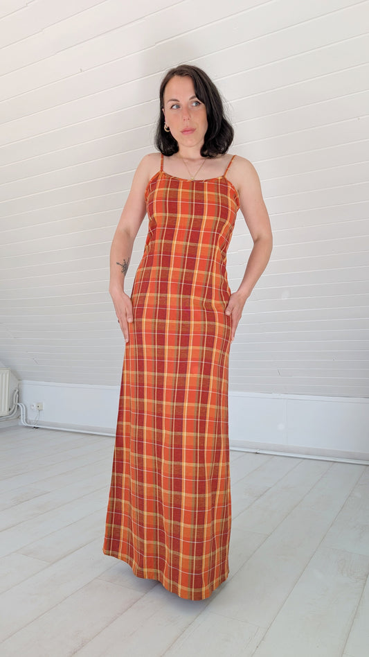 Robe viscose/lin 90s T36